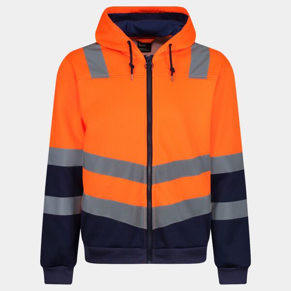 Regatta High Visibility Pro Full Zip Hoodie Thumbnail