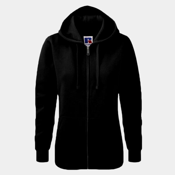 Russell Ladies Authentic Zip Hooded Sweatshirt Thumbnail