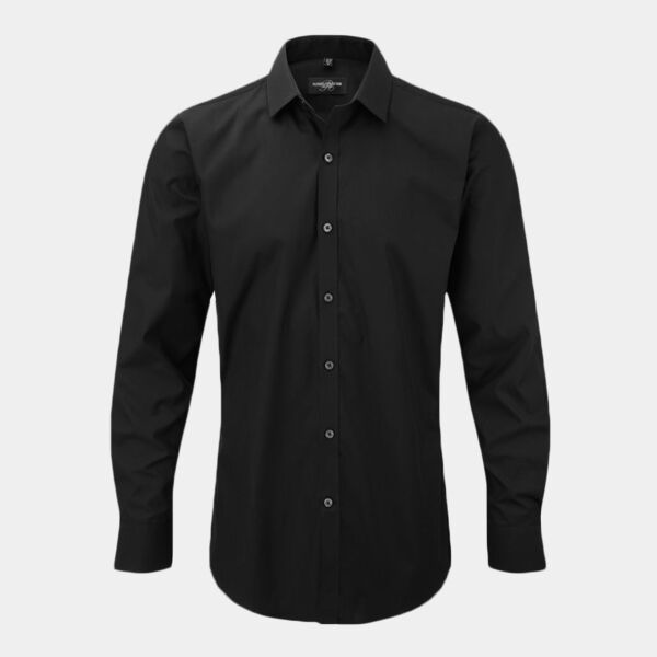 Russell Collection Long Sleeve Ultimate Stretch Shirt Thumbnail