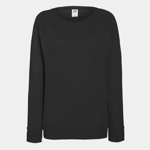 Fruit of the Loom Lady Fit Lightweight Raglan Sweatshirt Thumbnail