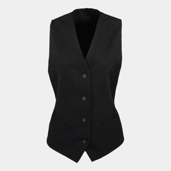 Premier Ladies Lined Waistcoat Thumbnail