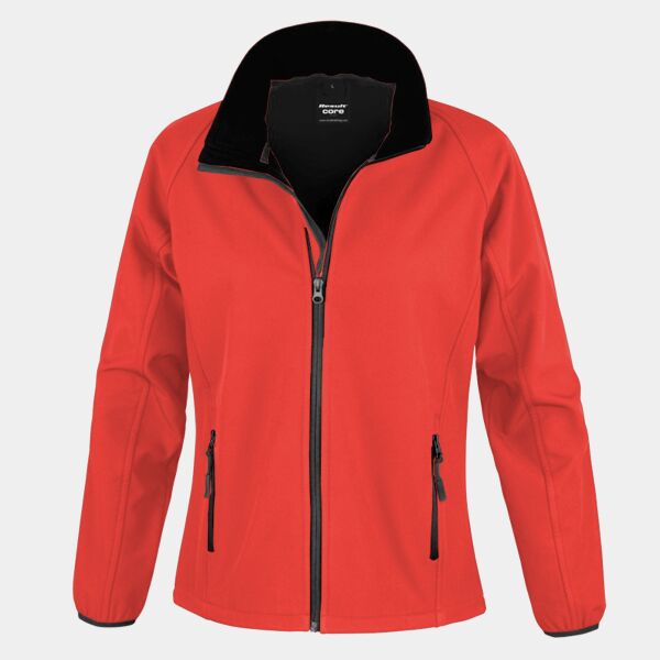 Result Core Ladies Printable Soft Shell Jacket Thumbnail