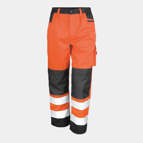 Result Safe-Guard Hi-Vis Cargo Trousers Thumbnail