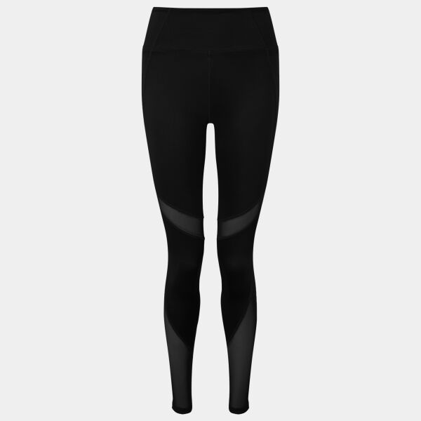 Women's TriDri® mesh tech panel leggings full-length Thumbnail