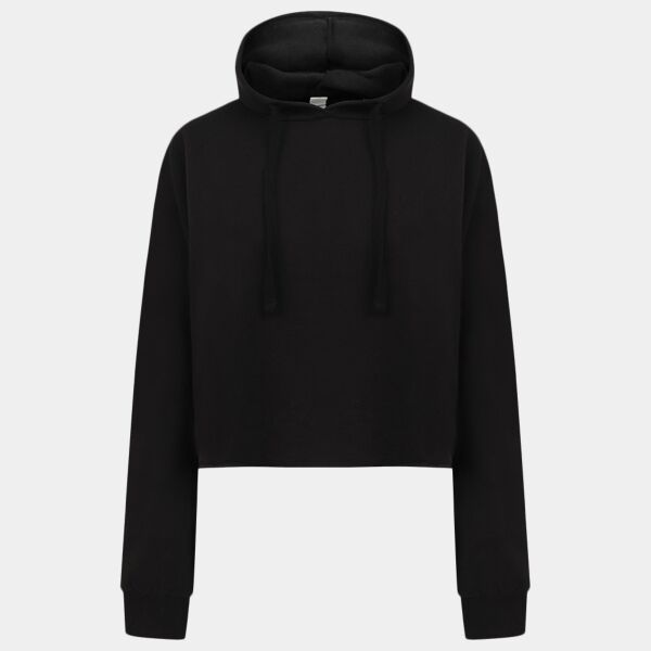 Women's cropped slounge hoodie Thumbnail