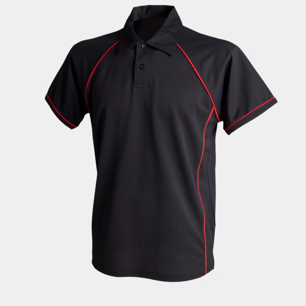 Club Performance Piped Polo Shirt Thumbnail