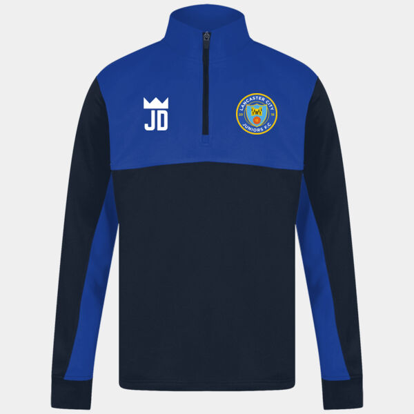 Training - Football Team Kids 1/4 Zip Tracksuit Top Thumbnail