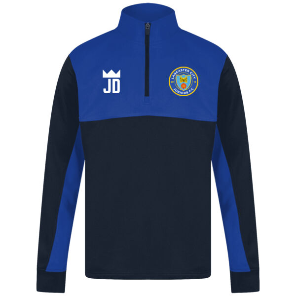 Training - Football Team Kids 1/4 Zip Tracksuit Top Thumbnail