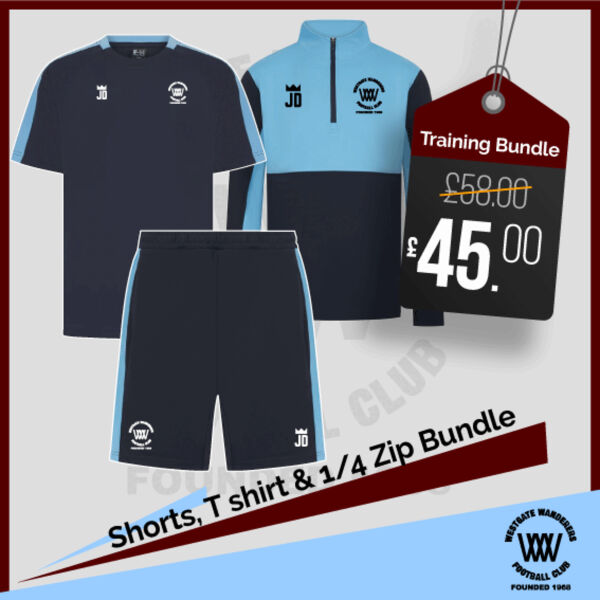 T Shirt, Shorts & 1/4 Zip Bundle Thumbnail