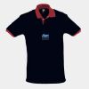 SOL'S Prince Contrast Cotton Piqué Polo Shirt Thumbnail